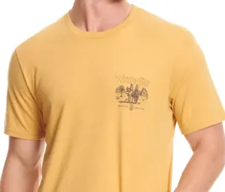 112350031- Wrangler SS Tee- Wheat Heather
