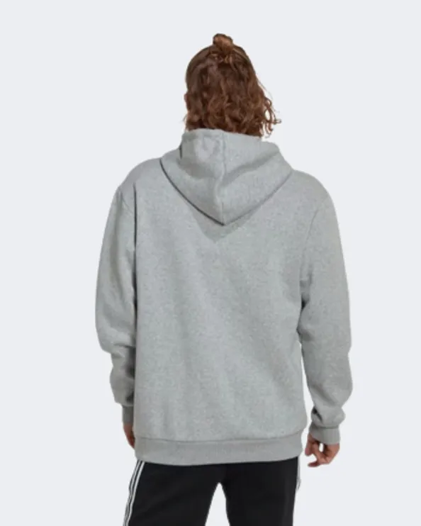 Adidas Essentials Camo Print French Terry Men Lifestyle Hoody Medium Grey Hl6927