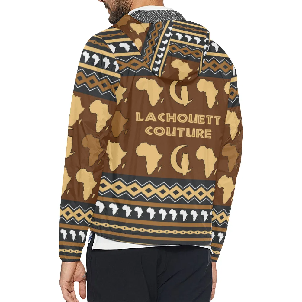 AFRIKA ORNEMENT All Over Print Windbreaker for Unisex