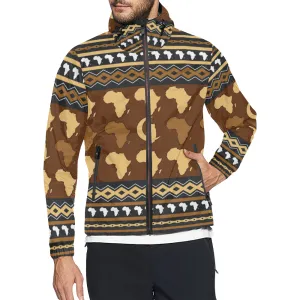 AFRIKA ORNEMENT All Over Print Windbreaker for Unisex