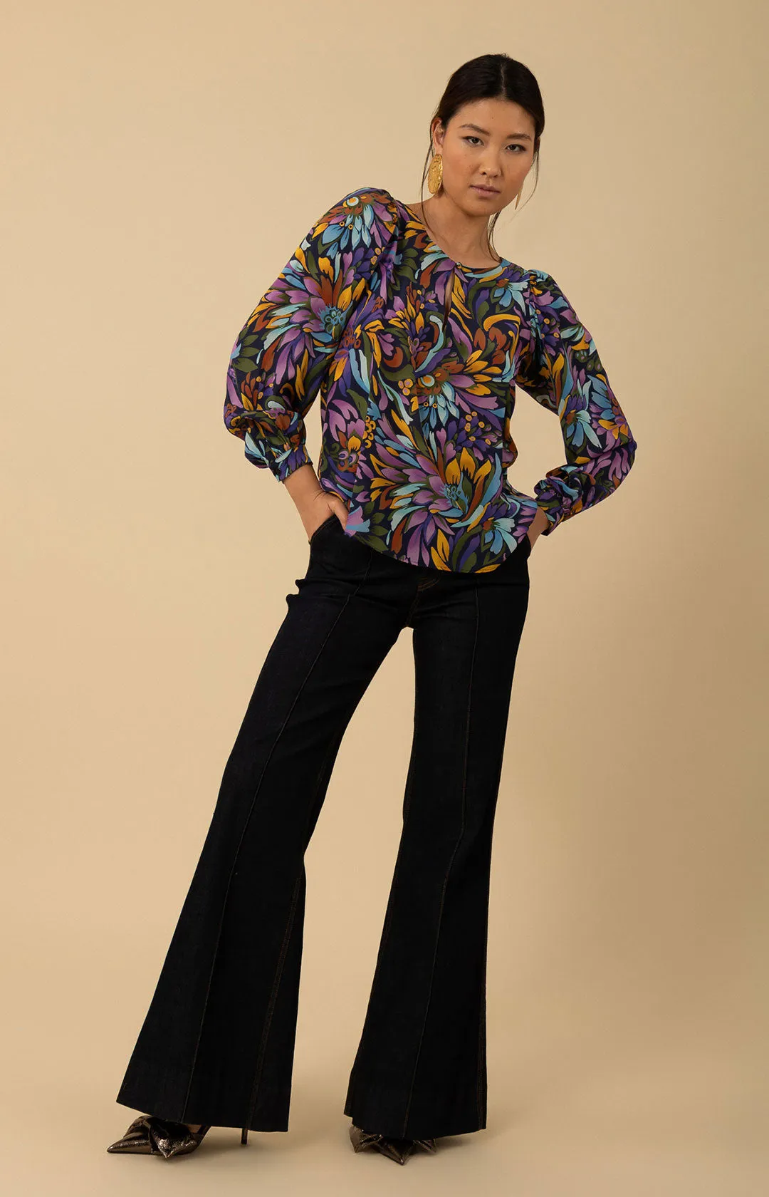 Averie Silk Top