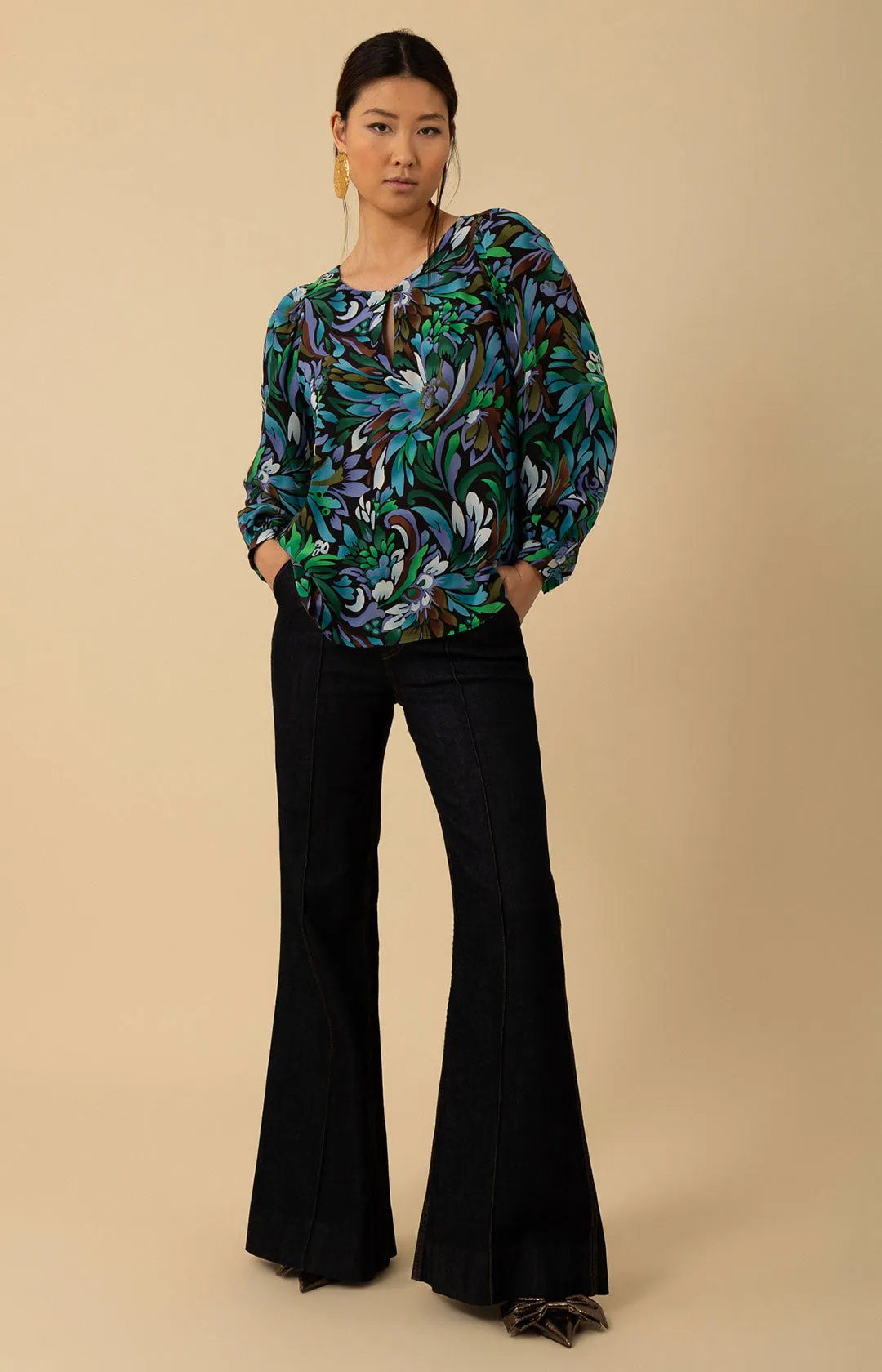 Averie Silk Top