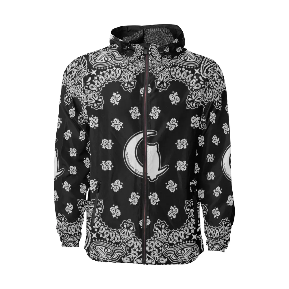 BANDANA BLACC All Over Print Windbreaker for Unisex