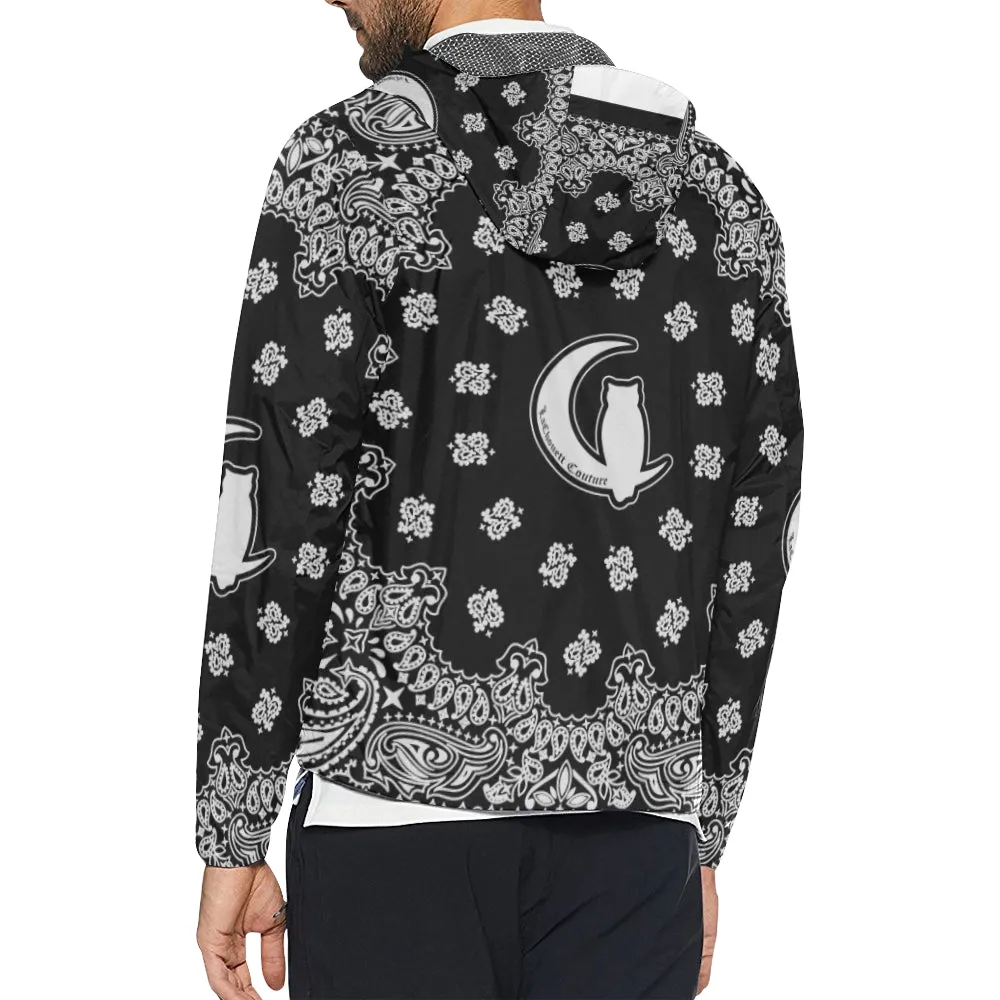 BANDANA BLACC All Over Print Windbreaker for Unisex