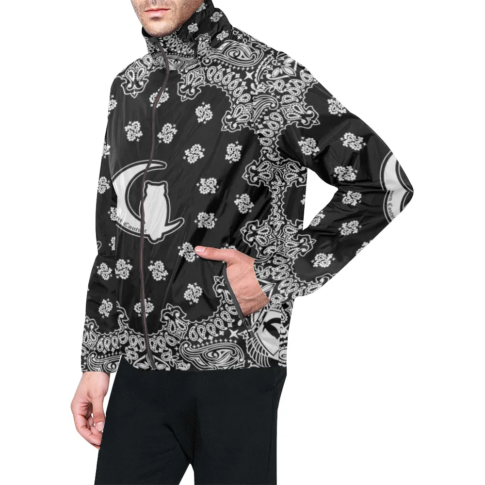 BANDANA BLACC All Over Print Windbreaker for Unisex