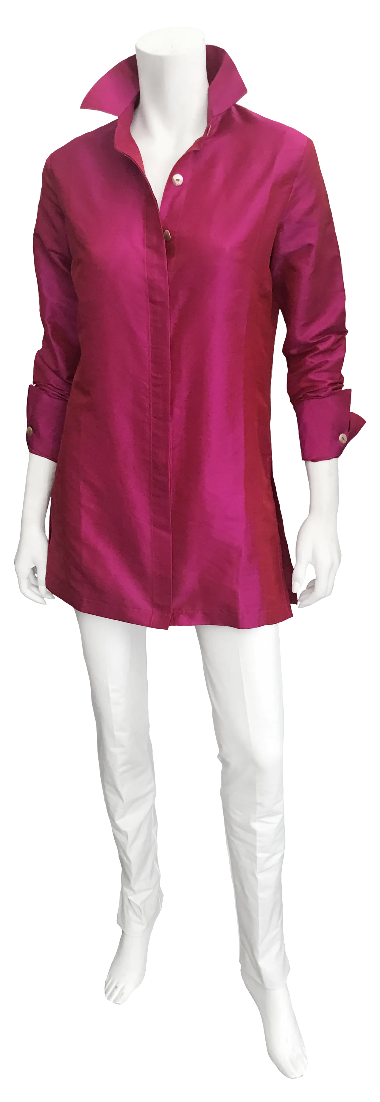 Barbara Top in Silk - Solids