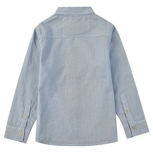 Boy Blue Striped Long Sleeve Shirt