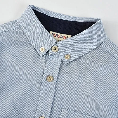 Boy Blue Striped Long Sleeve Shirt