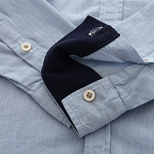 Boy Blue Striped Long Sleeve Shirt