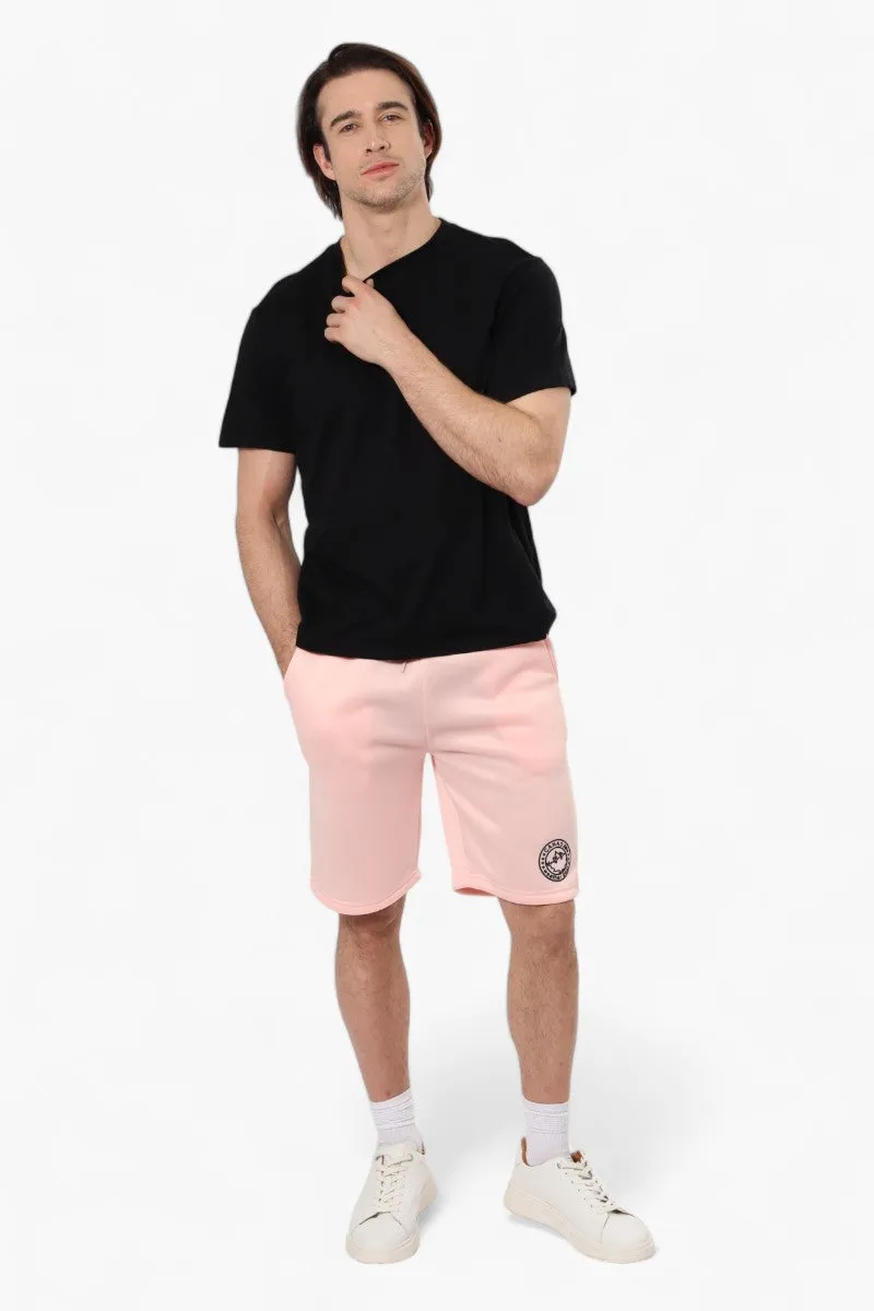 Canada Weather Gear Tie Waist Core Shorts - Pink