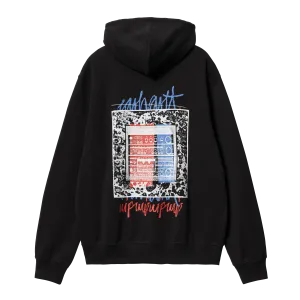 Carhartt WIP Hooded Stereo Sweat - Black