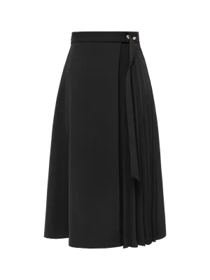 EP YAYING Cropped Pleated Skirt