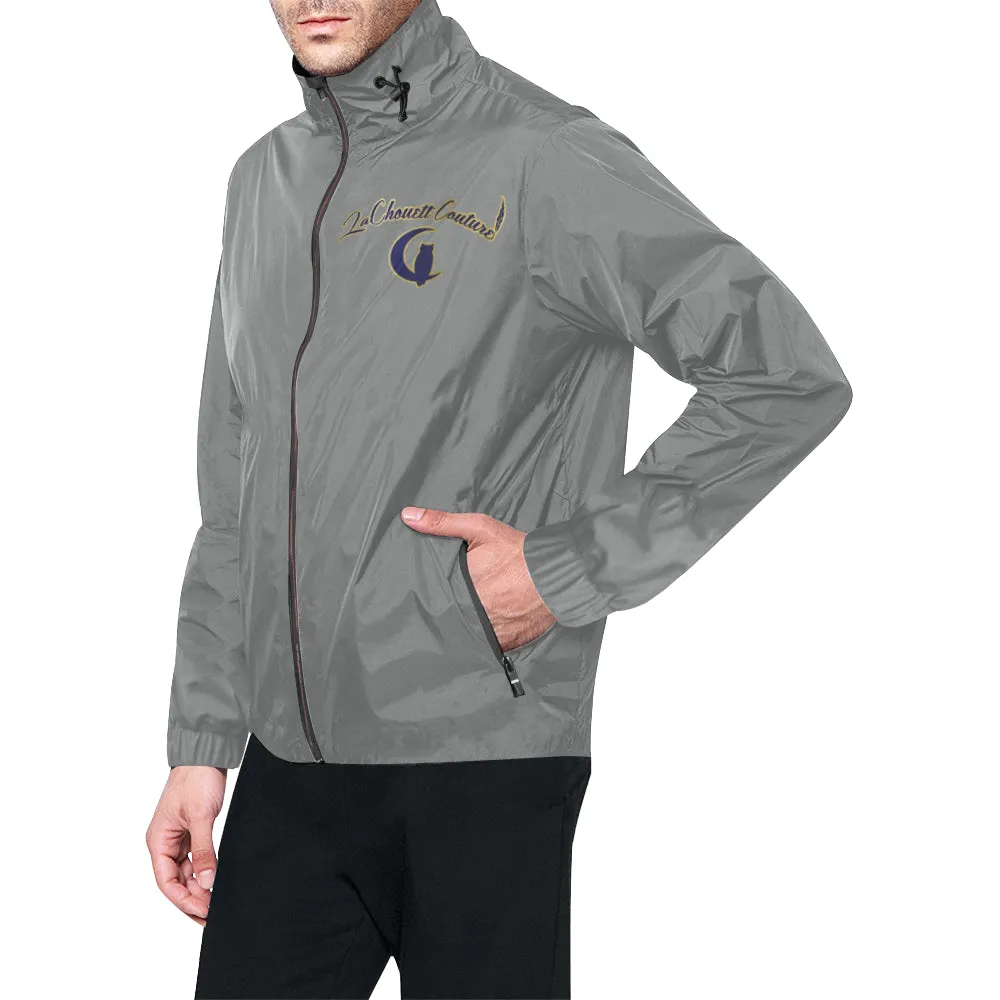EXCELLENCE GRIS Unisex All Over Print Windbreaker