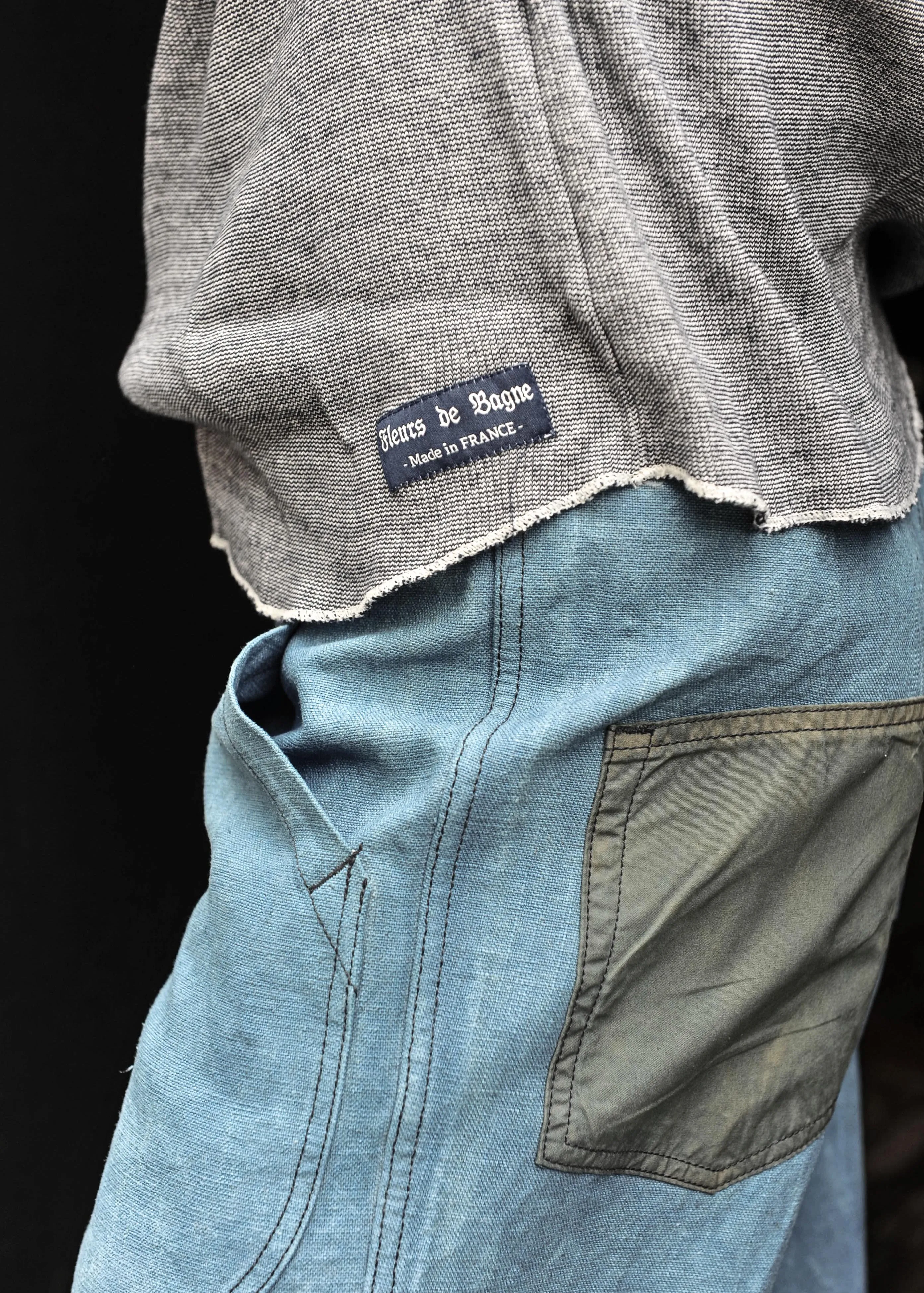 Fatigue Pants in Vintage Fabric - Faded Indigo