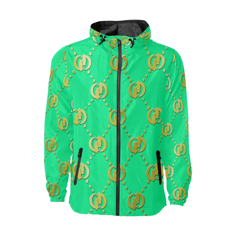 GOODIE OCEAN G All Over Print Windbreaker for Unisex