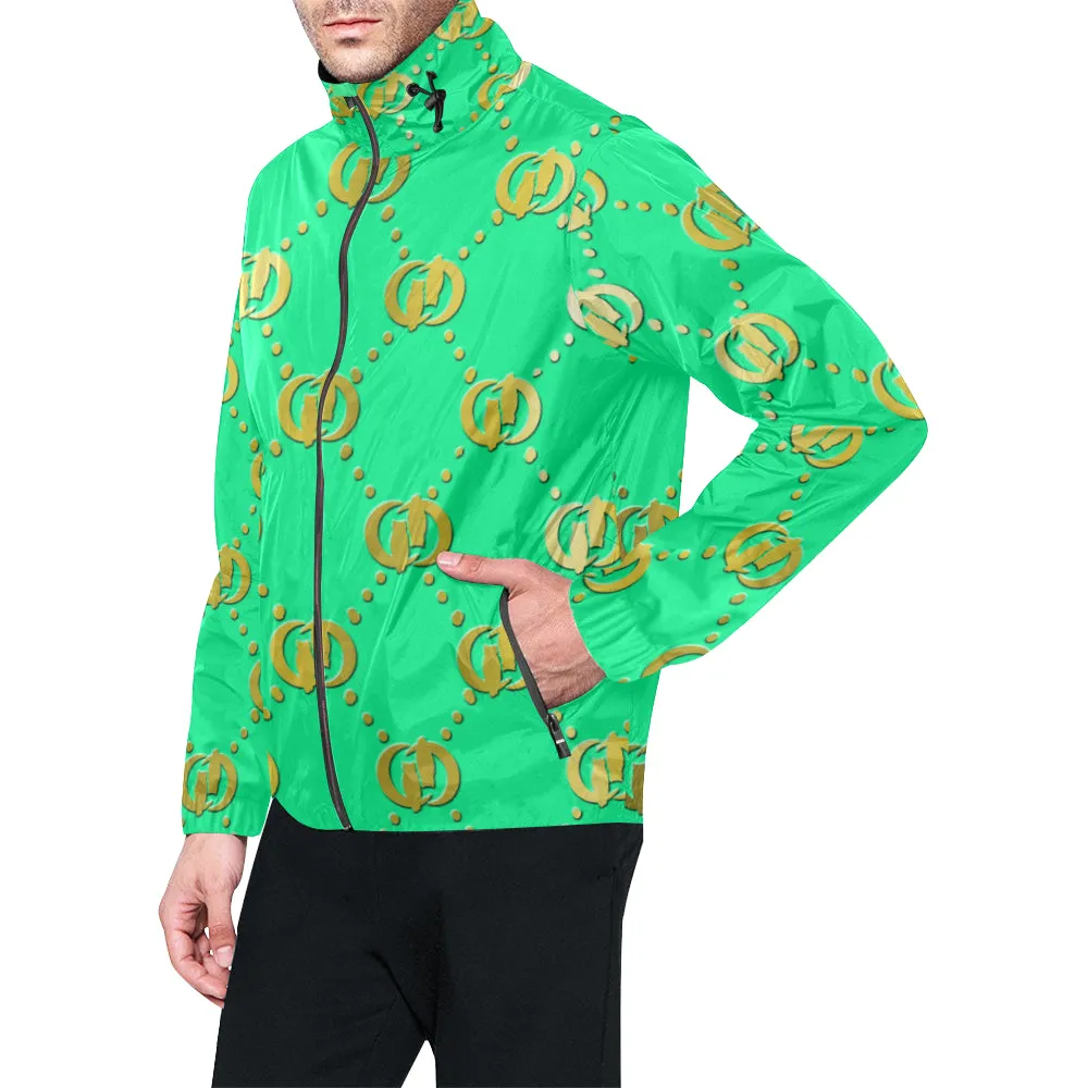 GOODIE OCEAN G All Over Print Windbreaker for Unisex