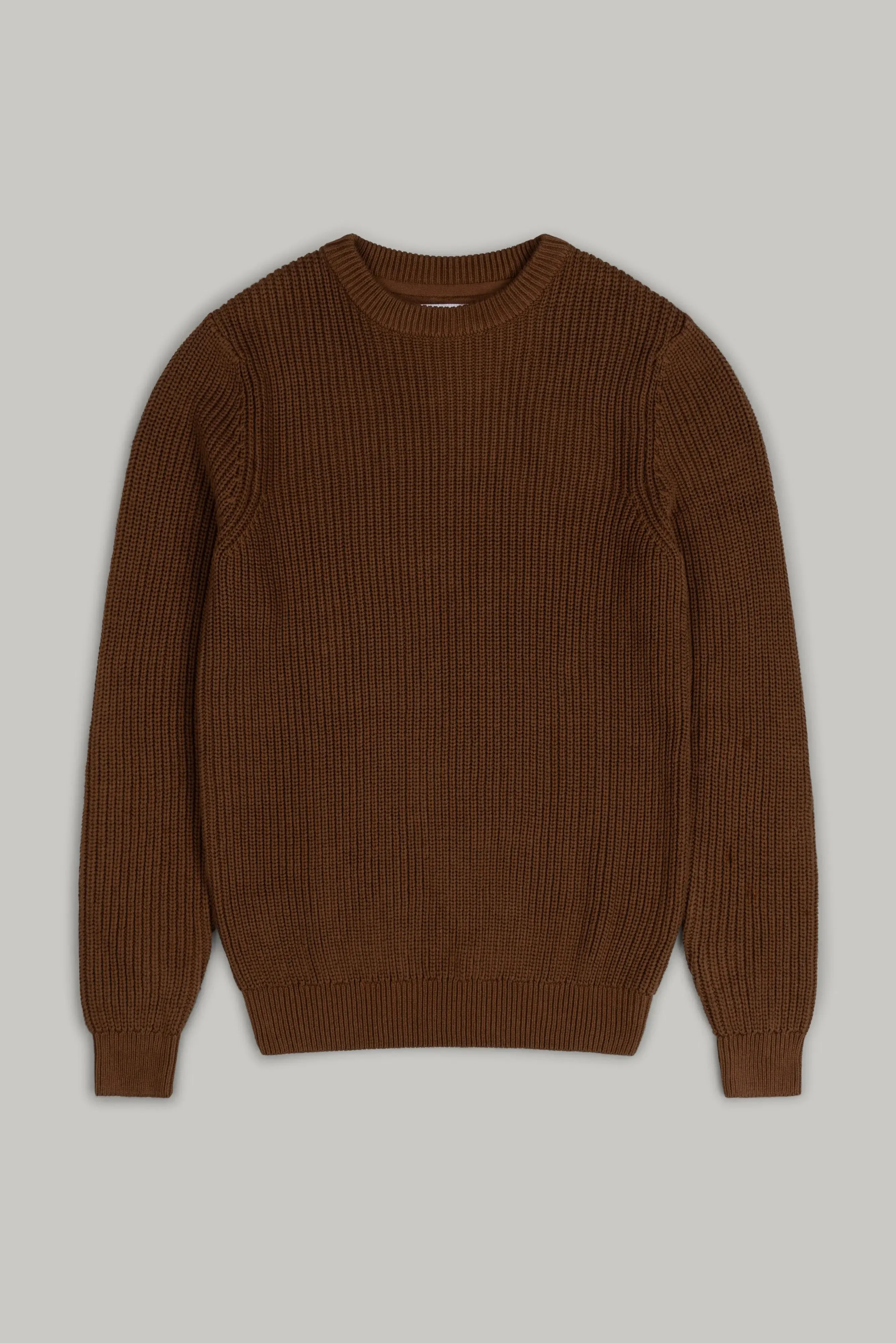 J Hailey Crew Knit - Tobacco