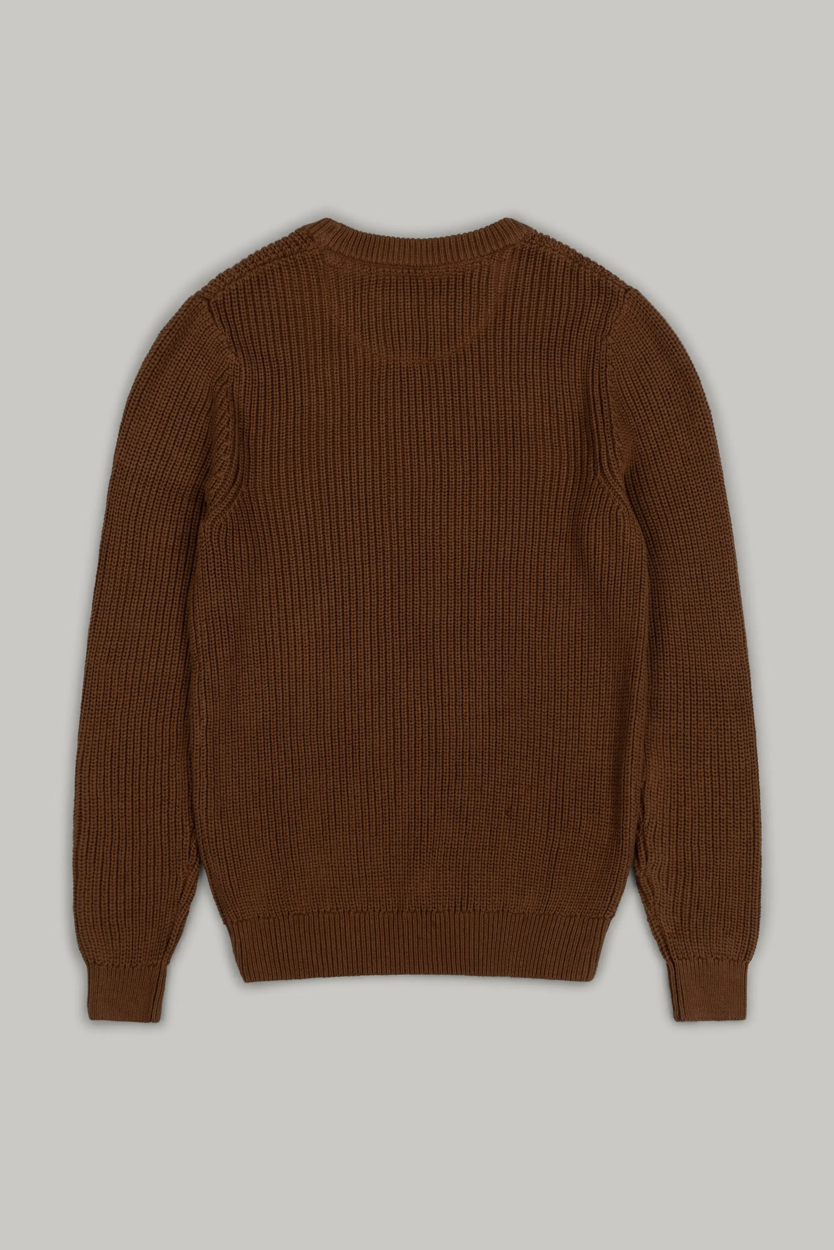J Hailey Crew Knit - Tobacco