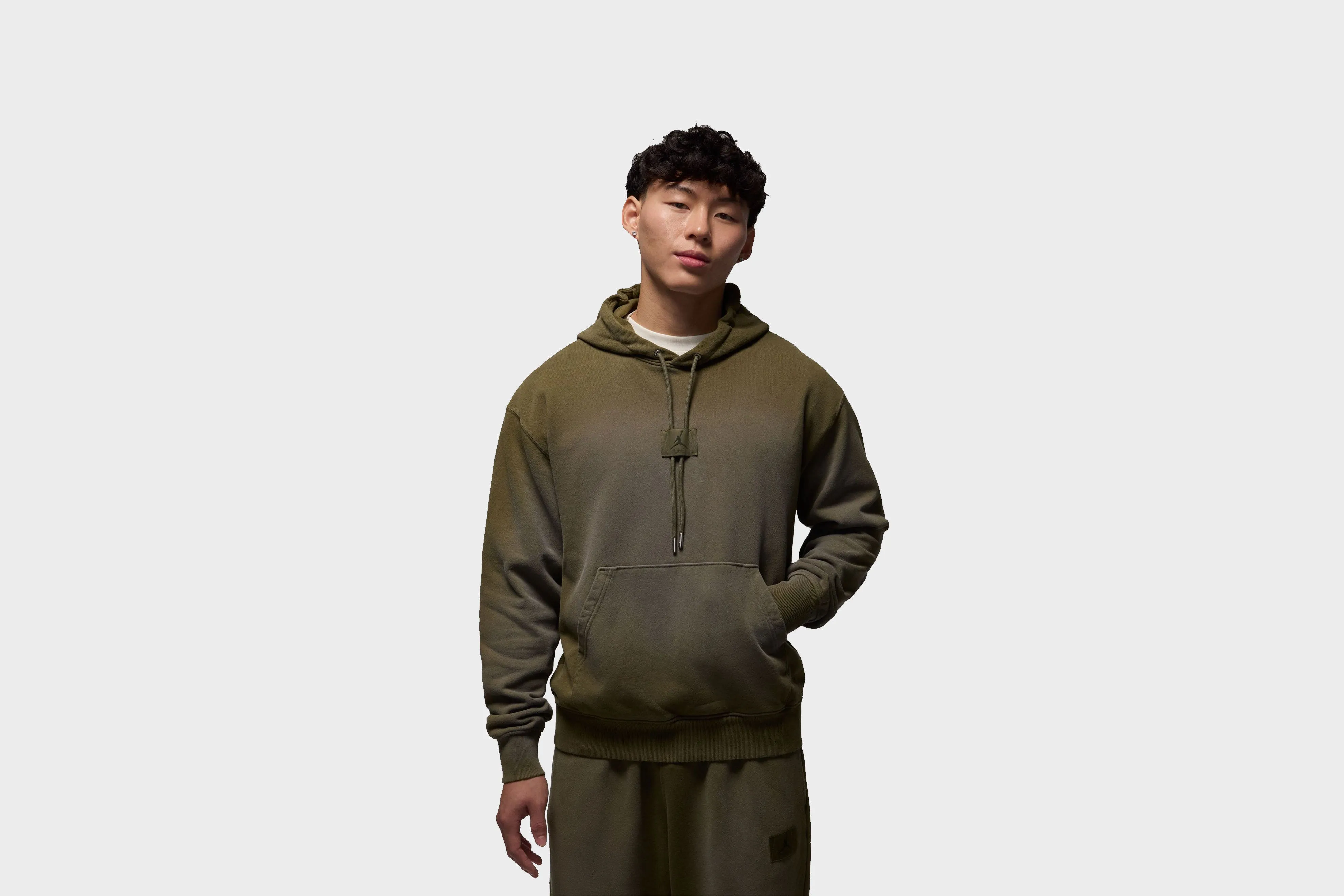 Jordan Flight Washed Hoodie (Olive)