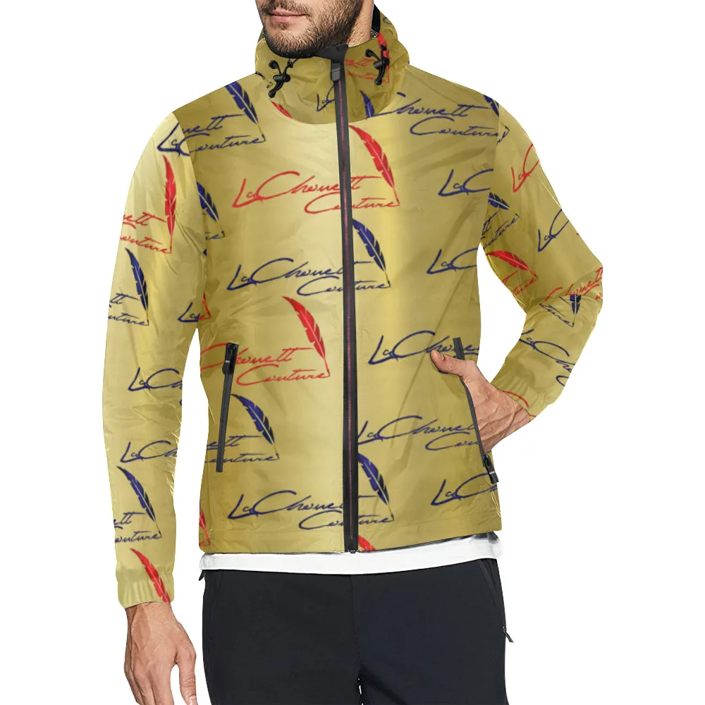 LA SIGNATURE GBR All Over Print Windbreaker for Unisex