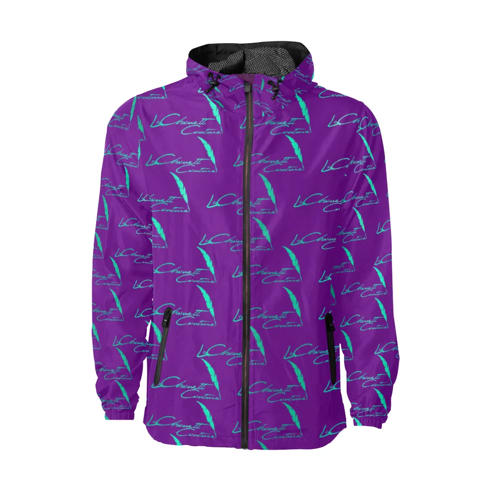 LA SIGNATURE PB All Over Print Windbreaker for Unisex