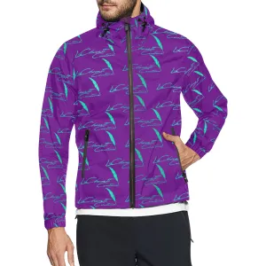 LA SIGNATURE PB All Over Print Windbreaker for Unisex