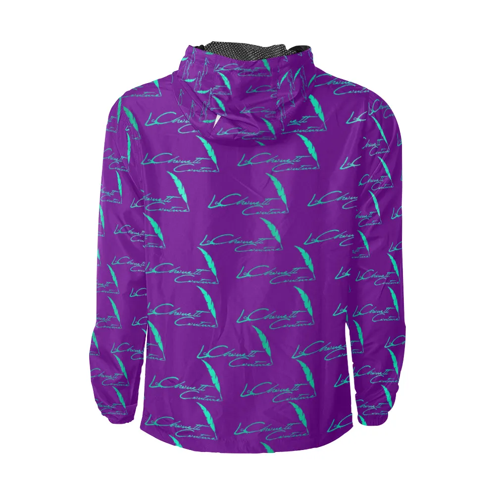 LA SIGNATURE PB All Over Print Windbreaker for Unisex