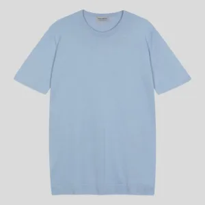 Mirage Blue Lorca Sea Island Cotton T-Shirt