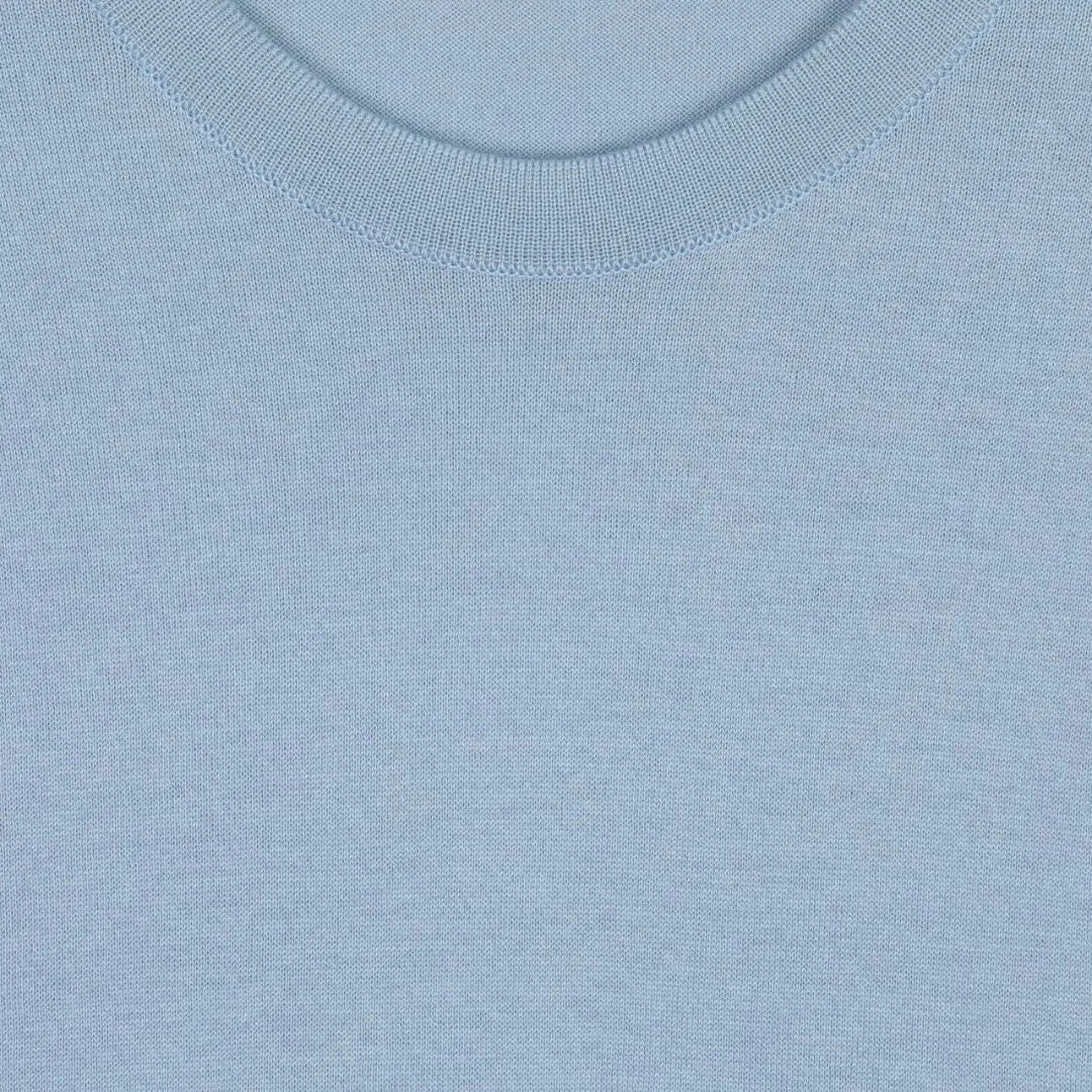 Mirage Blue Lorca Sea Island Cotton T-Shirt