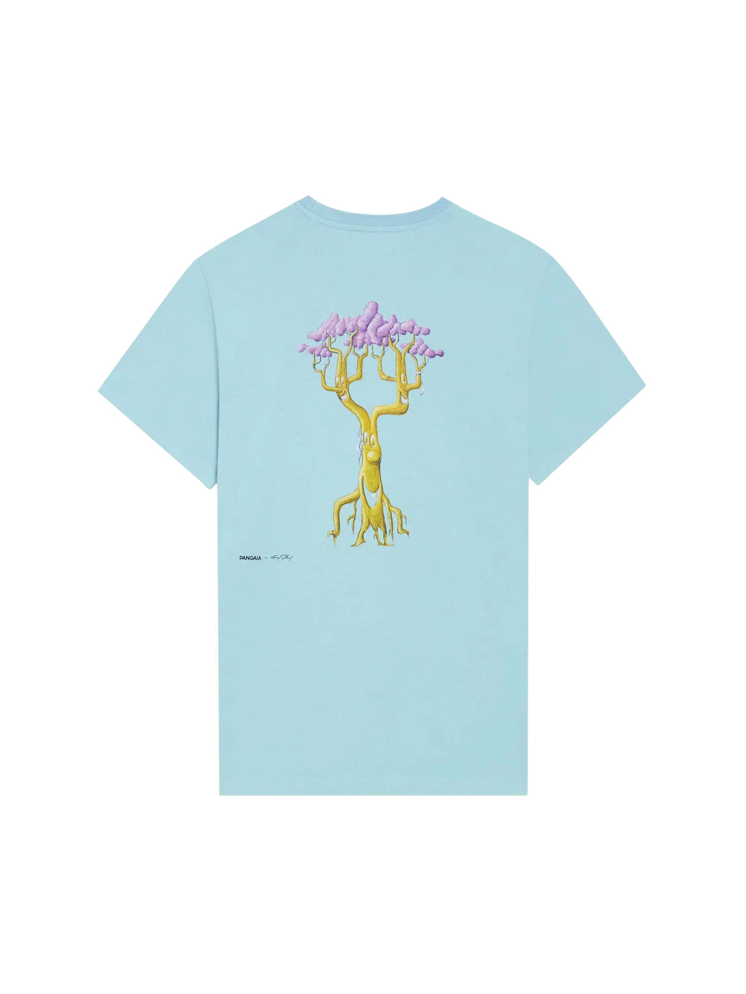 PANGAIA x Kenny Scharf T-Shirt—celestial blue