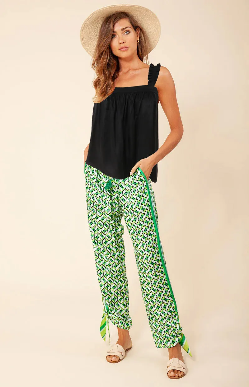 Rai Solid Silk Top