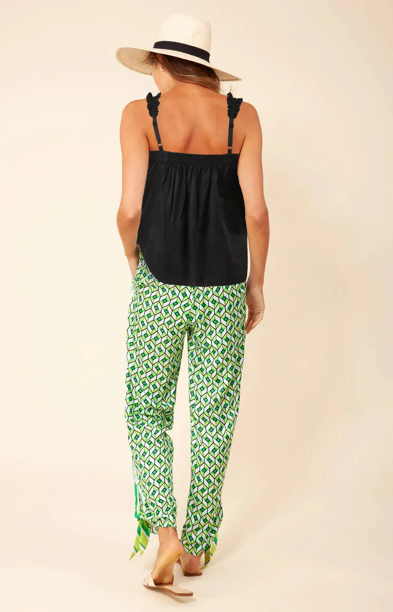 Rai Solid Silk Top