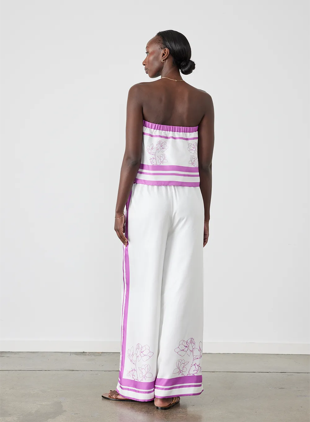 Shalya Silk Trapeze Top