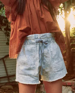 The Midland Short, Blue Floral