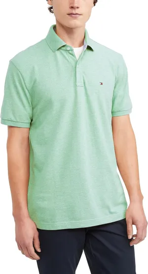 Tommy Hilfiger Men's Short Sleeve Cotton Pique Polo Shirt in Regular Fit