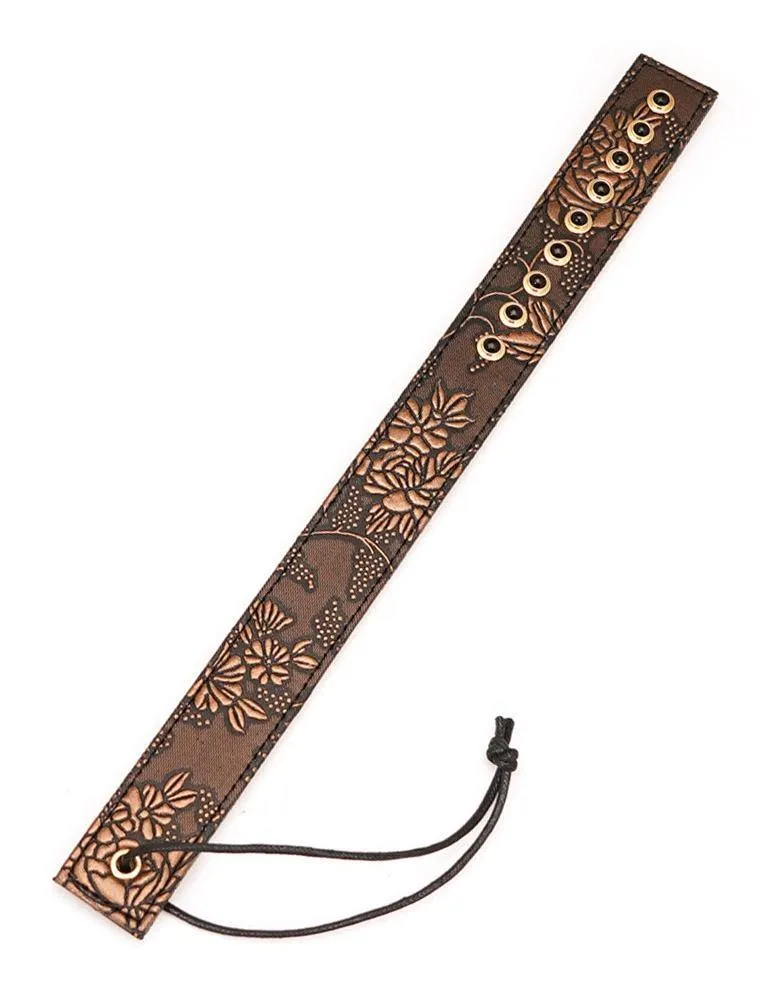 Vegan Floral Ruler with Gems