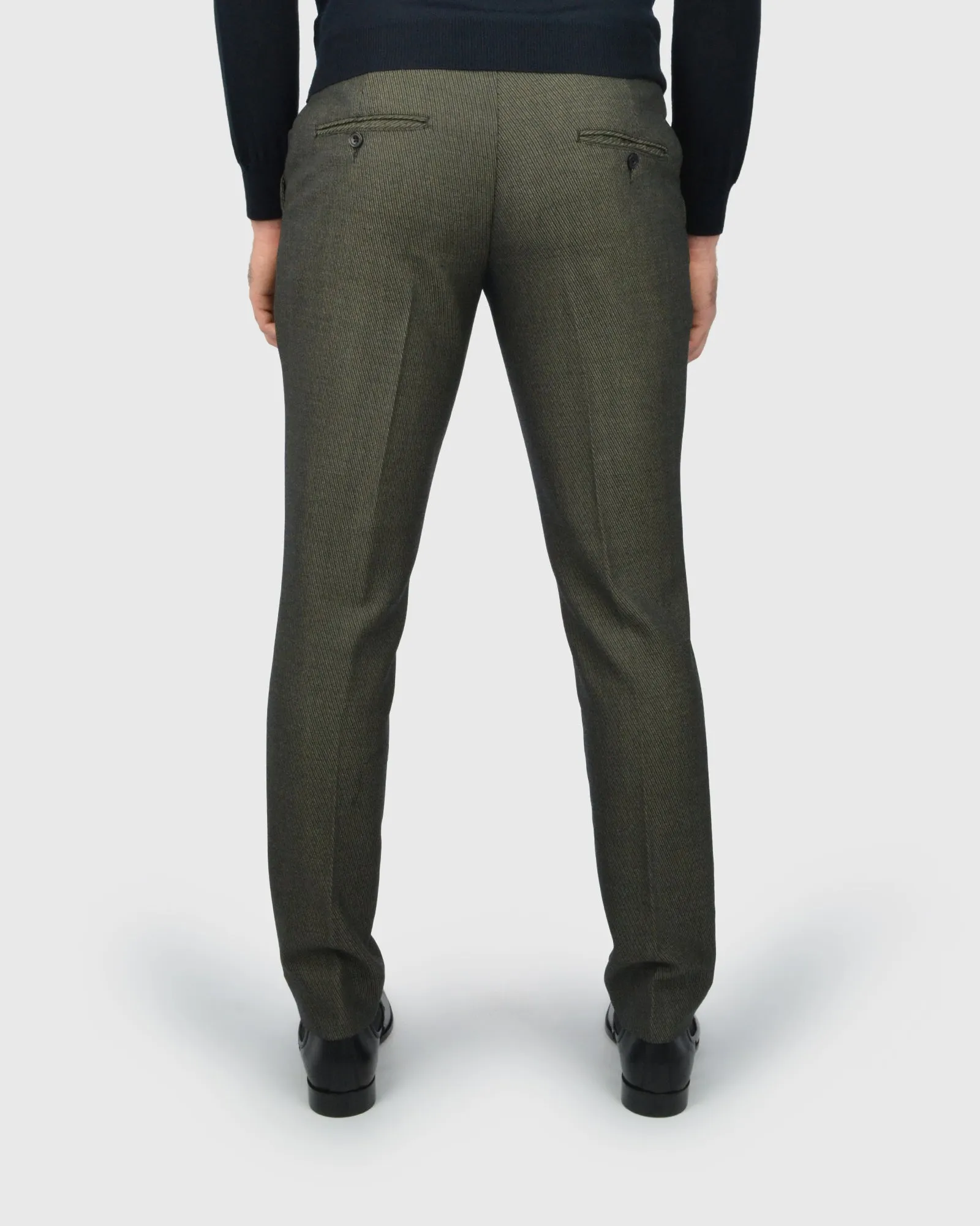VINCENT & FRANKS W22VF-23601 BRN SLIM TROUSER