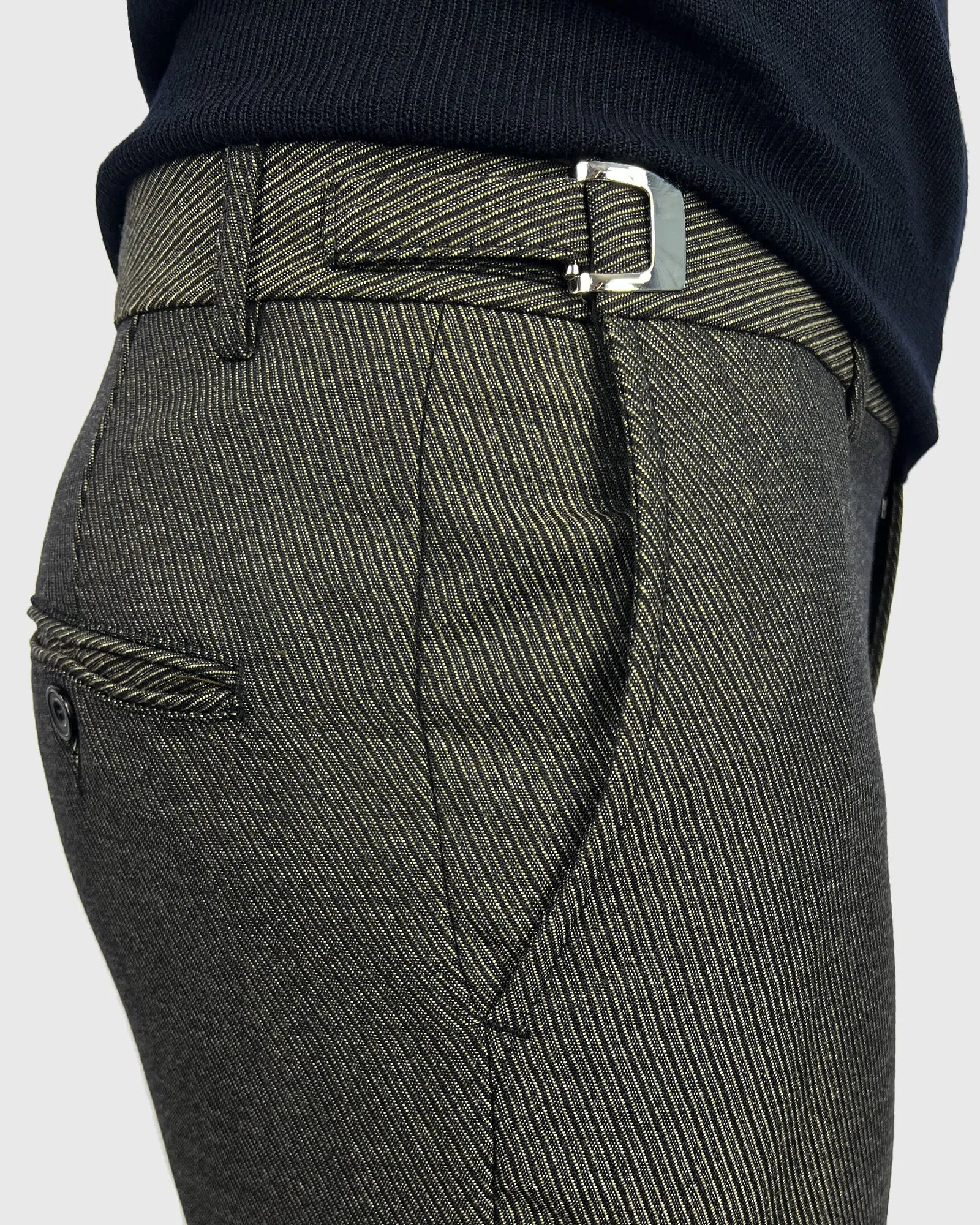 VINCENT & FRANKS W22VF-23601 BRN SLIM TROUSER