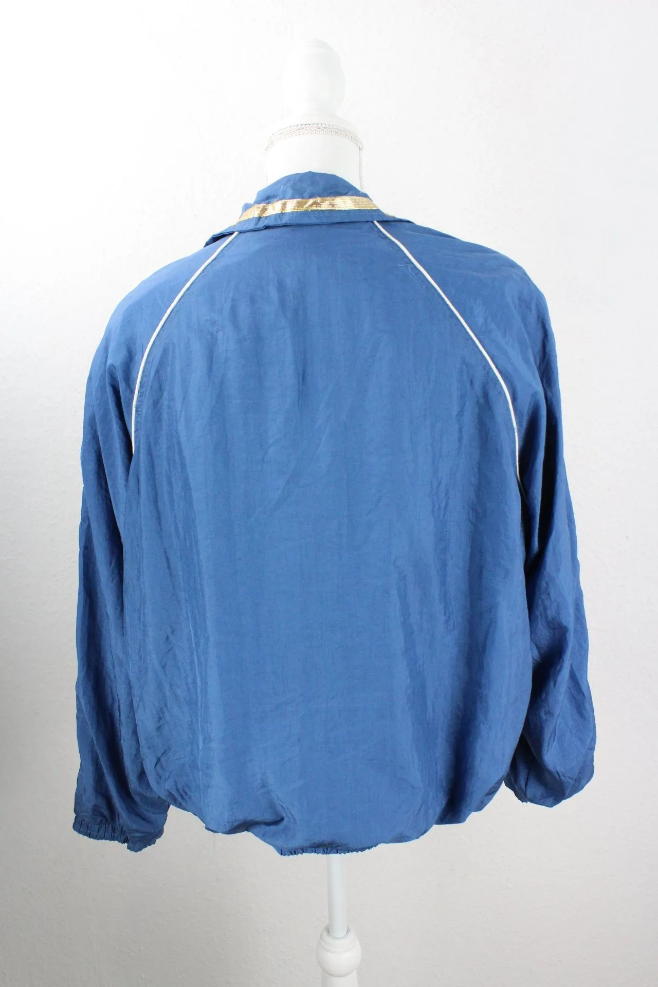 Vintage Blue Todd1 Windbreaker (XXL)