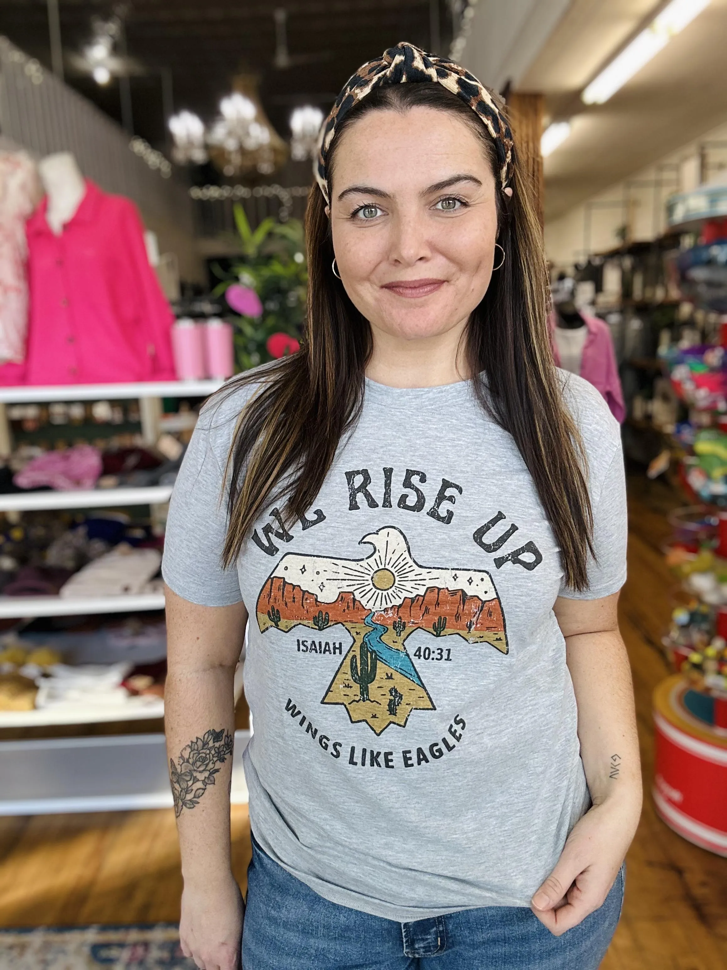 We Rise Up Graphic Tee - Plus