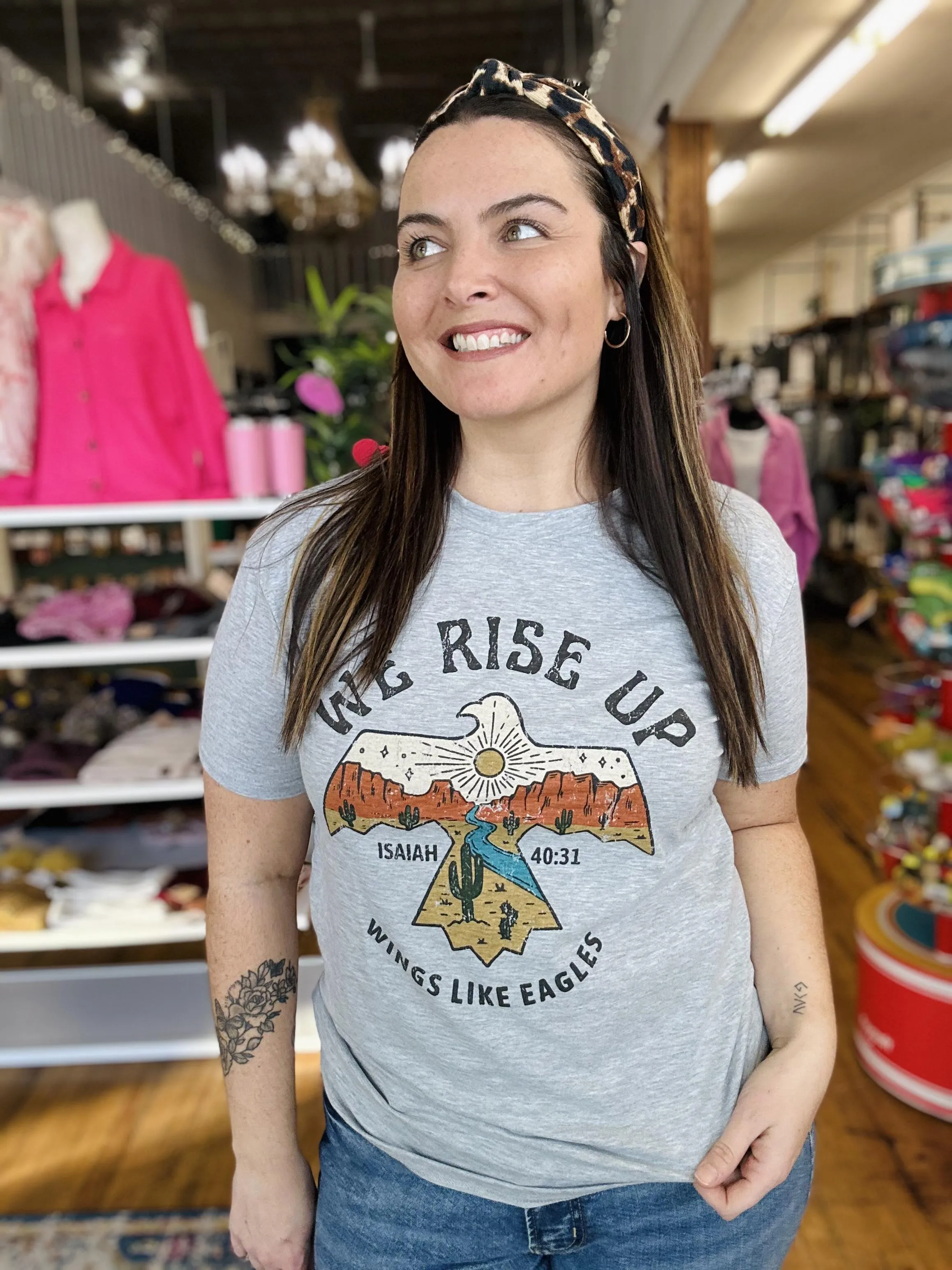 We Rise Up Graphic Tee - Plus