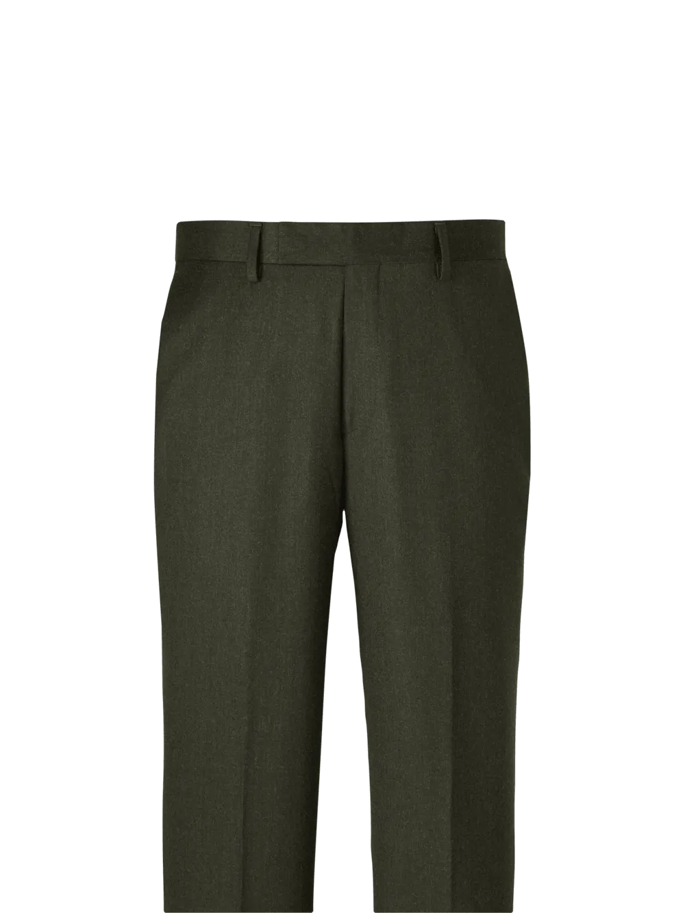 Wool Flannel Pants - Camel