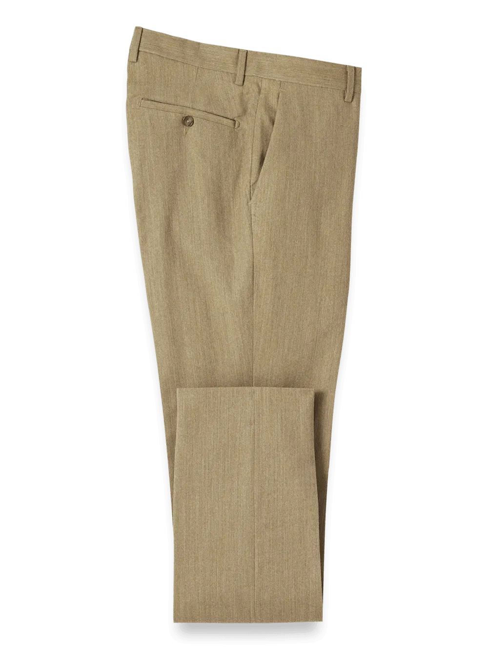 Wool Flannel Pants - Camel